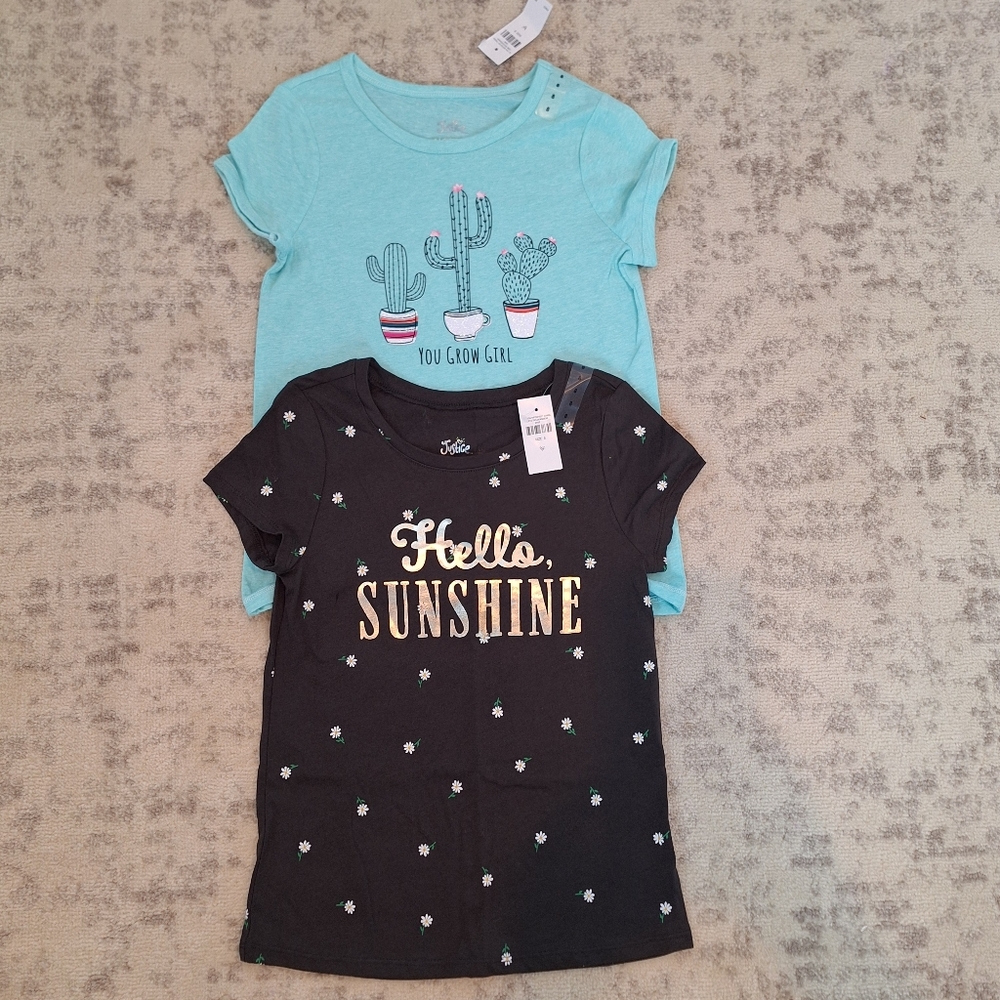 Justice tees, set of 2